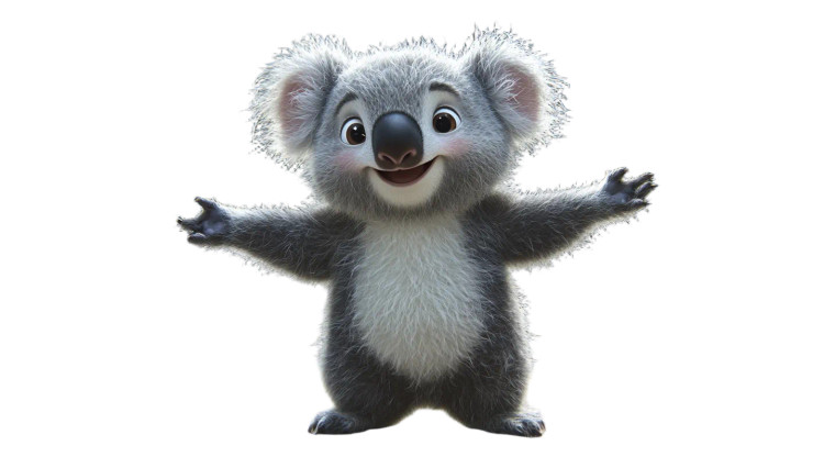 Pixar Koala Kindergarden Morning Vinyl Car Decal Sticker – Waterproof & UV-Resistant 7.14"