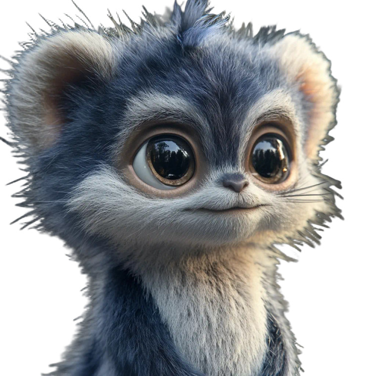 Puppet Design Furry Hd Vinyl Car Decal Sticker – Waterproof & UV-Resistant 4.0"