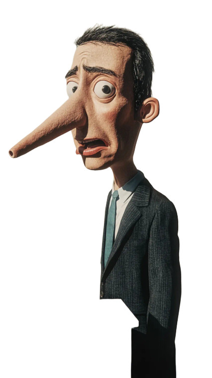 Pinocchio Speaker Shadow Vinyl Car Decal Sticker – Waterproof & UV-Resistant 4.0"