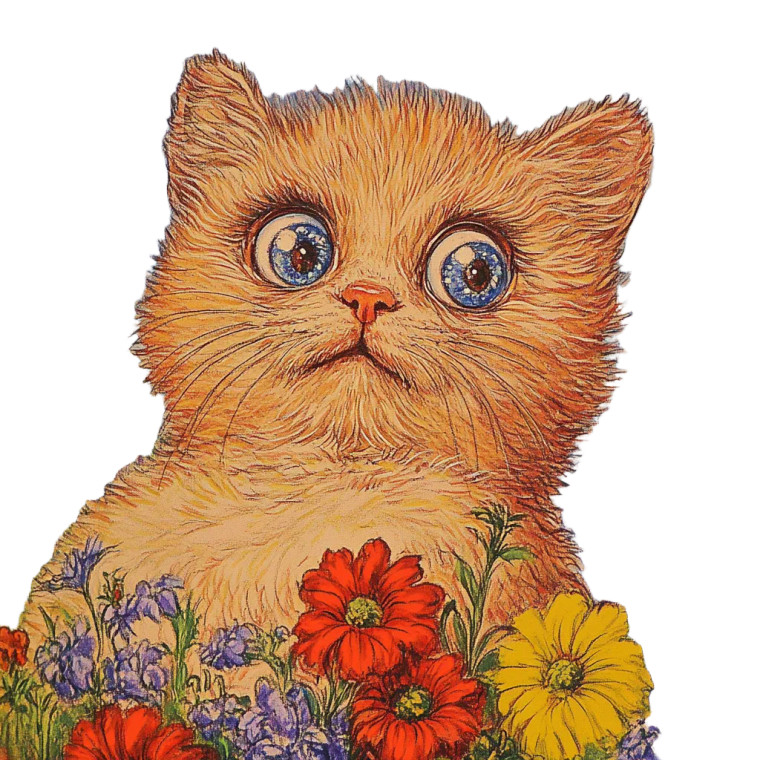 Ragdoll Cat Louis Wain Vinyl Car Decal Sticker – Waterproof & UV-Resistant 4.0"