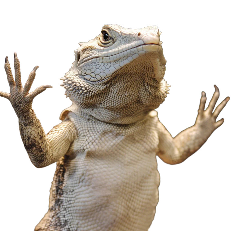 Reptile Nodding Approval Vinyl Car Decal Sticker – Waterproof & UV-Resistant 4.0"