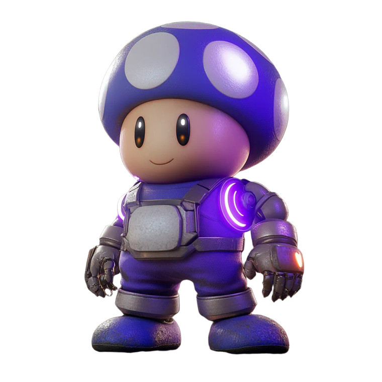 Robot Toad Tech Clothing Vinyl Car Decal Sticker – Waterproof & UV-Resistant 4.0"