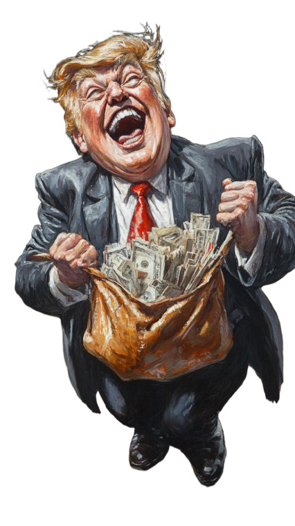 Small Dictator Yelling Vinyl Car Decal Sticker – Waterproof & UV-Resistant 4.0"