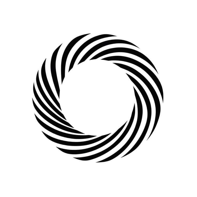 Abstract Minimalist Candy Logo Vinyl Car Decal Sticker – Waterproof & UV-Resistant 4.0"