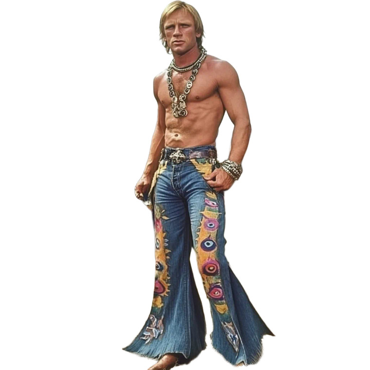 Daniel Craig Hippie Woodstock Vinyl Car Decal Sticker – Waterproof & UV-Resistant 4.0"