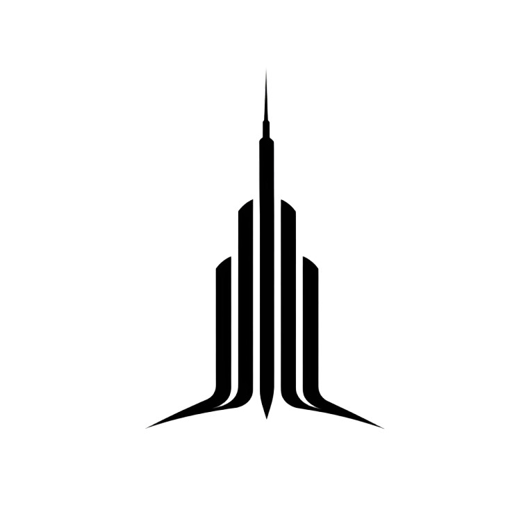 Diriyah Turaif Logo Vinyl Car Decal Sticker – Waterproof & UV-Resistant 4.0"