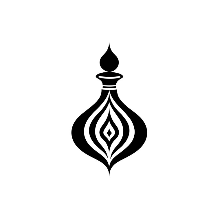 Dubai Fragrances Logo Vinyl Car Decal Sticker – Waterproof & UV-Resistant 4.0"