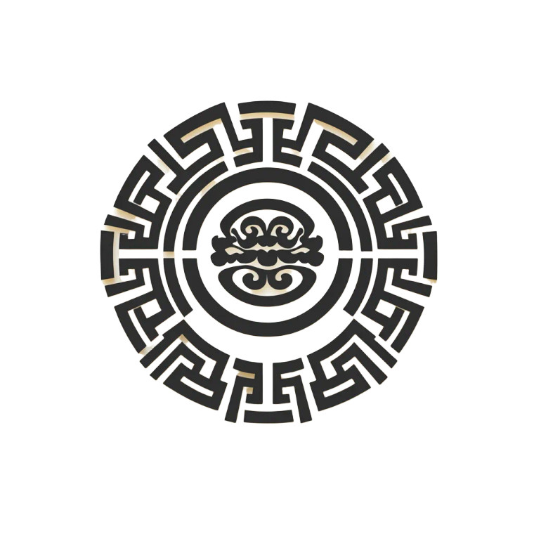 Feng Shui Prosperity Sticker Vinyl Car Decal Sticker – Waterproof & UV-Resistant 4.0"