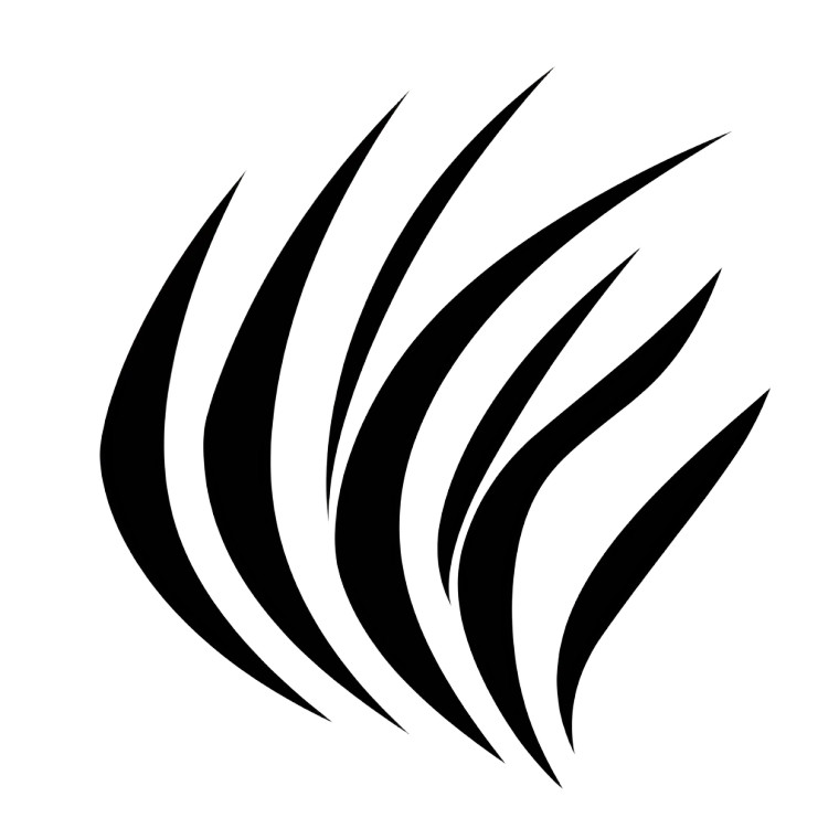 Fine Arts Symbol Logo Vinyl Car Decal Sticker – Waterproof & UV-Resistant 4.0"
