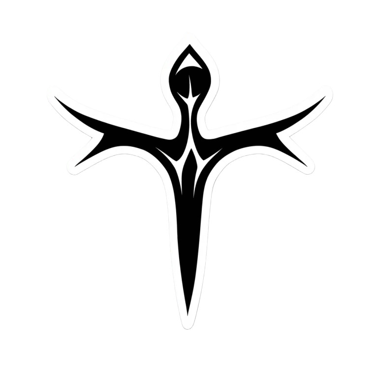 Ancient Runic Sticker Vinyl Car Decal Sticker – Waterproof & UV-Resistant 4.06"