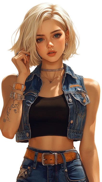 Android18 Gta Style Vinyl Car Decal Sticker – Waterproof & UV-Resistant 4.0"