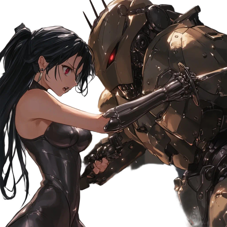 Anime Girl Gladius Robot Vinyl Car Decal Sticker – Waterproof & UV-Resistant 4.0" Anime Girl Gladius Robot Vinyl Car Decal Sticker – Waterproof & UV-Resistant 4.0"