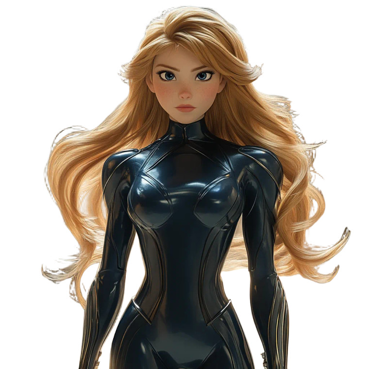 Elza Frozen Iceman Suit Vinyl Car Decal Sticker – Waterproof & UV-Resistant 4.0"