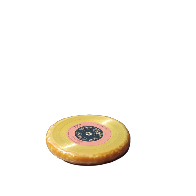 Japanese 1960S Donut Record Vinyl Car Decal Sticker – Waterproof & UV-Resistant 4.0"