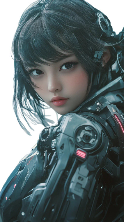 Japanese Anime Mecha Robot Vinyl Car Decal Sticker – Waterproof & UV-Resistant 4.85"