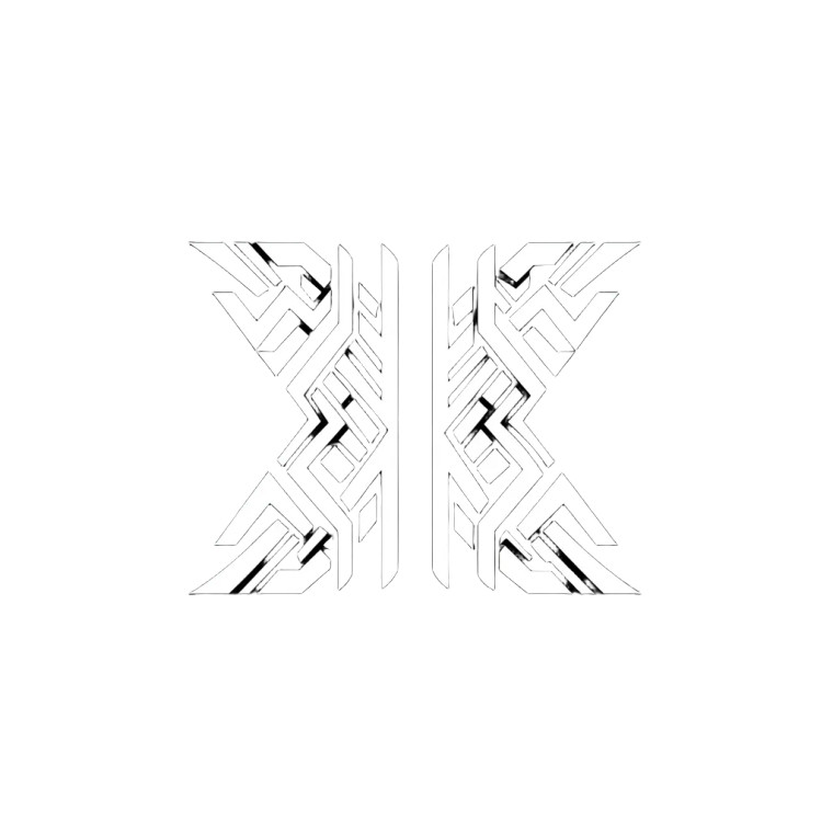 Mayan K Logo Vinyl Car Decal Sticker – Waterproof & UV-Resistant 4.0"