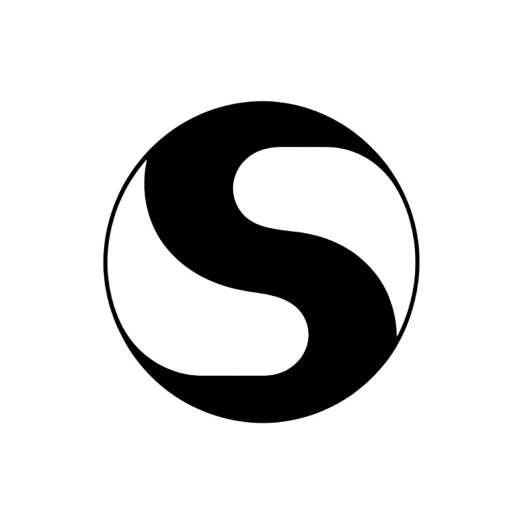 Minimalist Logo O S Vinyl Car Decal Sticker – Waterproof & UV-Resistant 4.0"