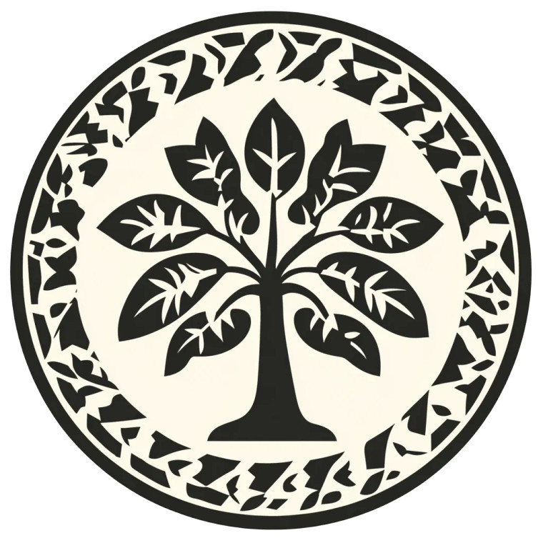 Plant Animal Clan Symbol Vinyl Car Decal Sticker – Waterproof & UV-Resistant 4.0"