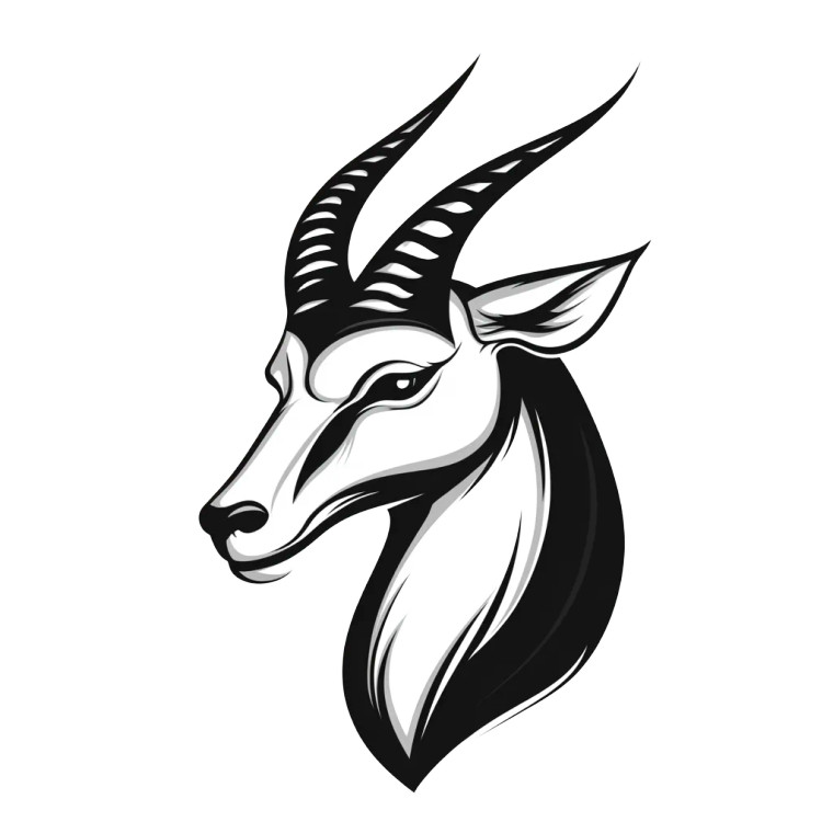 Realistic Impala Logo Esport Vinyl Car Decal Sticker – Waterproof & UV-Resistant 4.0"