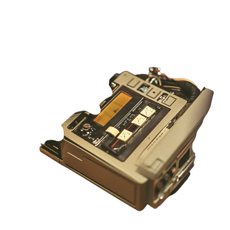 Reporter Notes Tape Recorder Vinyl Car Decal Sticker – Waterproof & UV-Resistant 4.0"