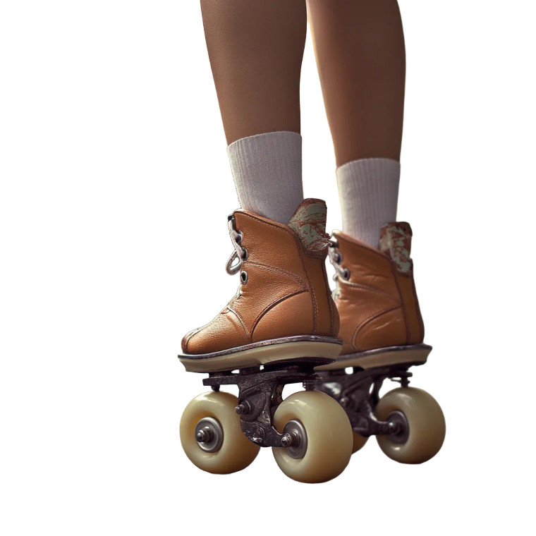 Roller Skating Weekends Vinyl Car Decal Sticker – Waterproof & UV-Resistant 4.0"