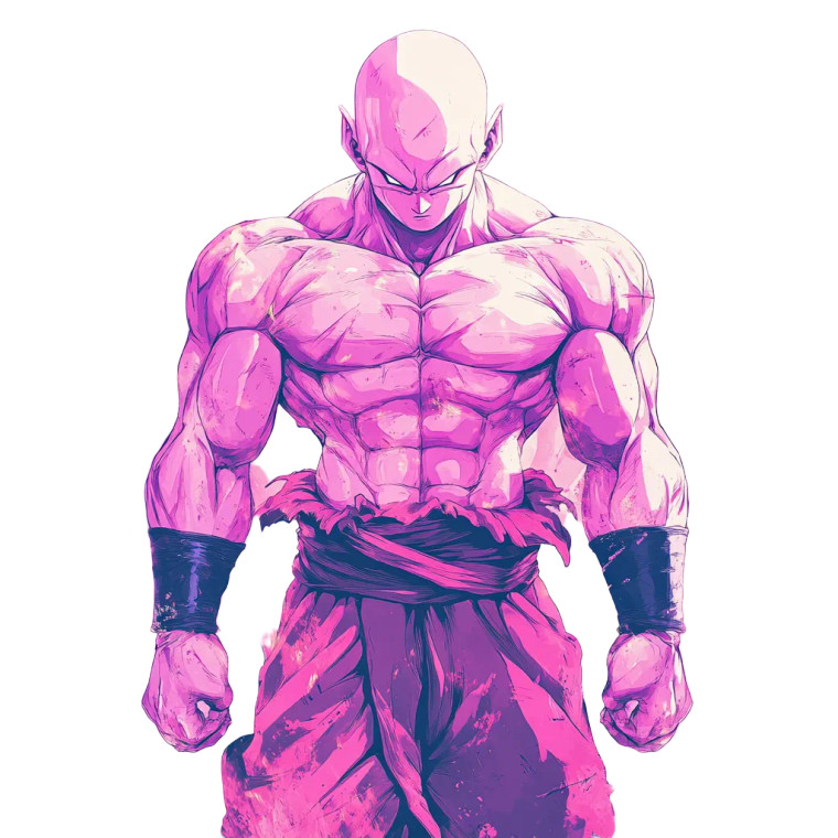 Super Buu Anime Colorful Vinyl Car Decal Sticker – Waterproof & UV-Resistant 4.0"