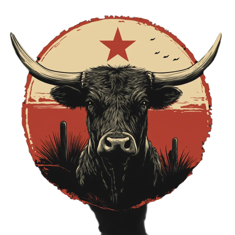 Taste Of Texas Logo Vinyl Car Decal Sticker – Waterproof & UV-Resistant 4.0"