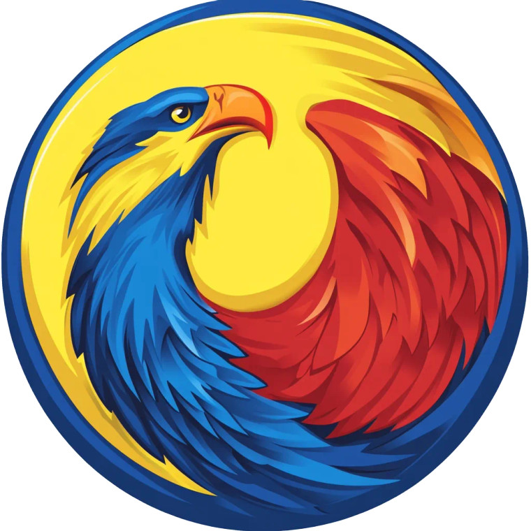 Team Emblem Eagle Flags Vinyl Car Decal Sticker – Waterproof & UV-Resistant 4.0"