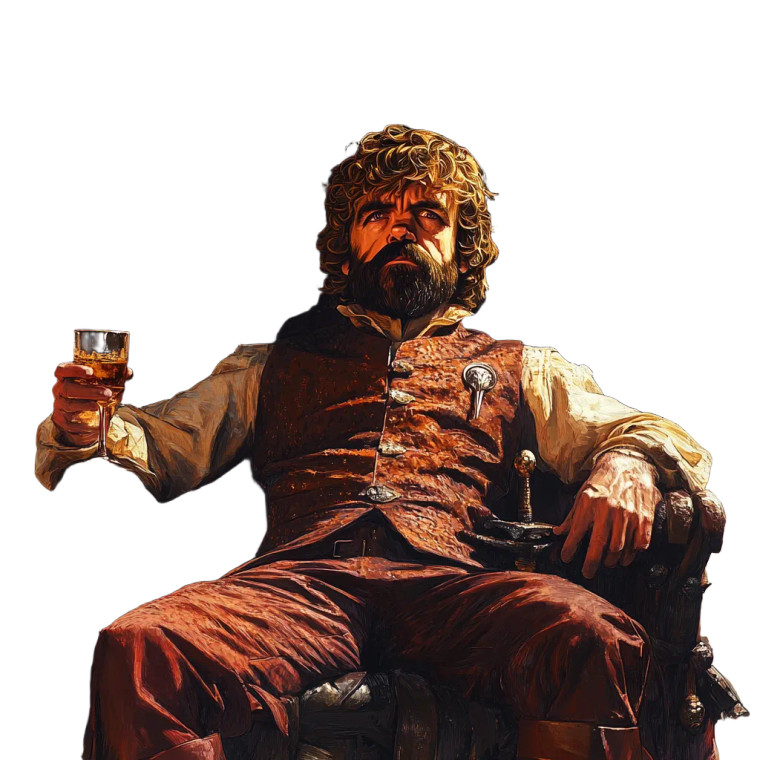 Tyrion Throne Dragon Vinyl Car Decal Sticker – Waterproof & UV-Resistant 4.0"