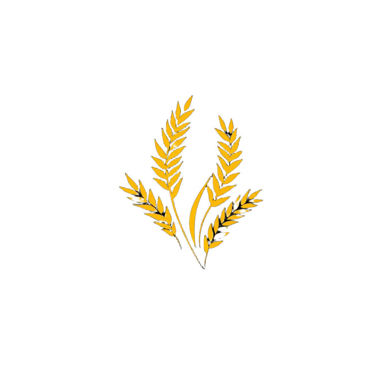 Ukraine Wheat Map Logo Vinyl Car Decal Sticker – Waterproof & UV-Resistant 4.0"
