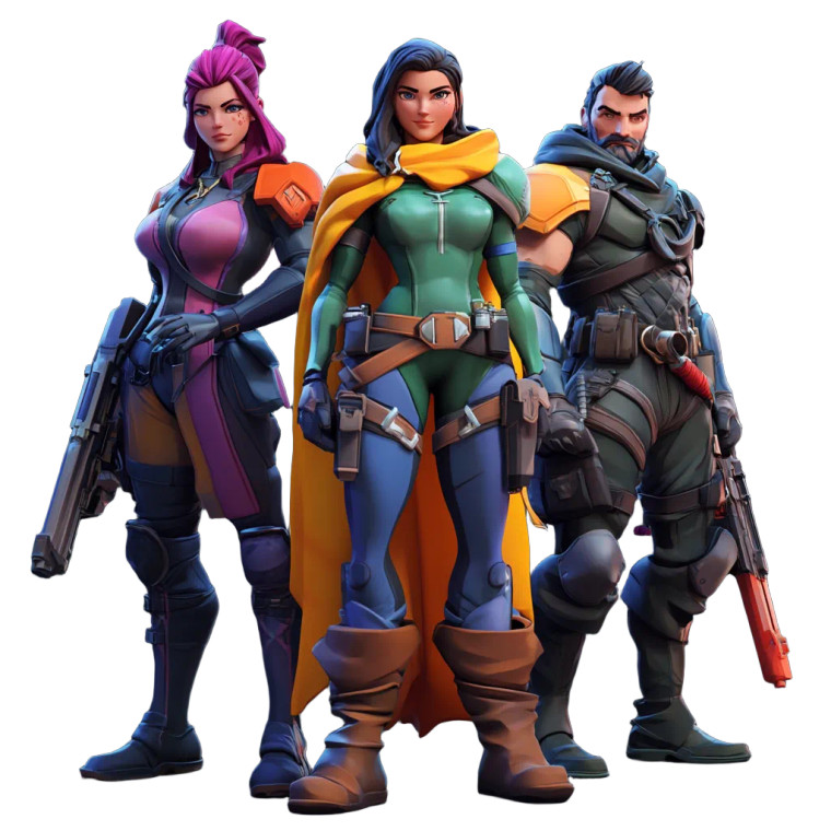 Valorant Heroes Crew Vinyl Car Decal Sticker – Waterproof & UV-Resistant 4.0"