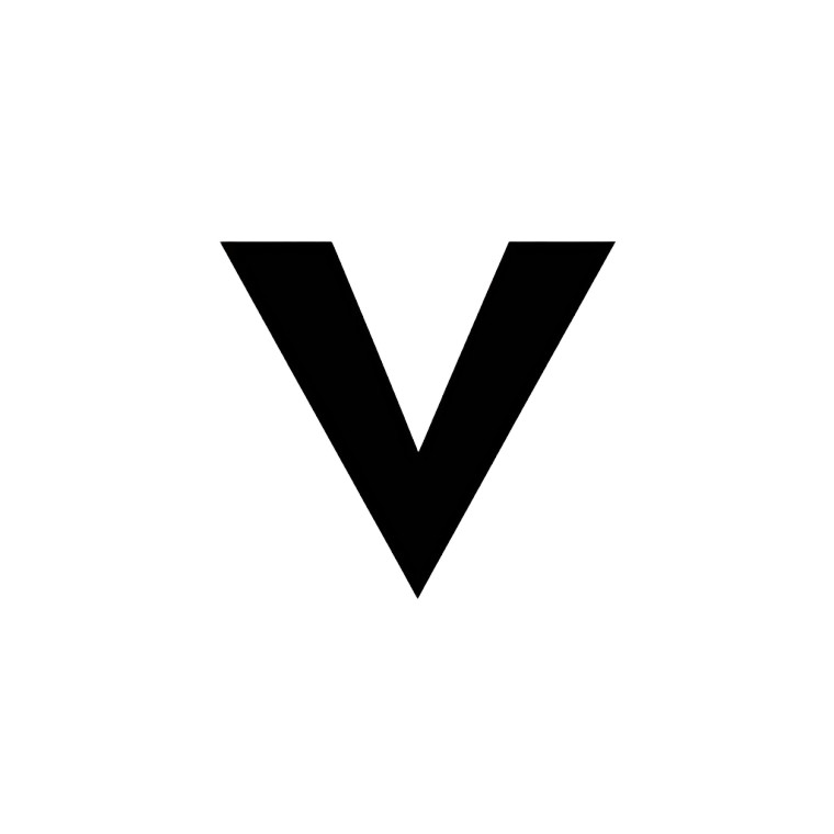 V Arquitecto Logo Vinyl Car Decal Sticker – Waterproof & UV-Resistant 4.0"