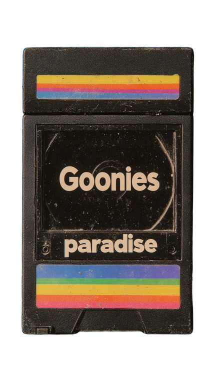 Vhs Goonies Paradise Retro Vinyl Car Decal Sticker – Waterproof & UV-Resistant 4.0"
