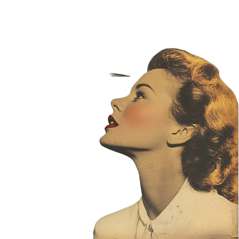 Vintage Image Vinyl Car Decal Sticker – Waterproof & UV-Resistant 4.0"