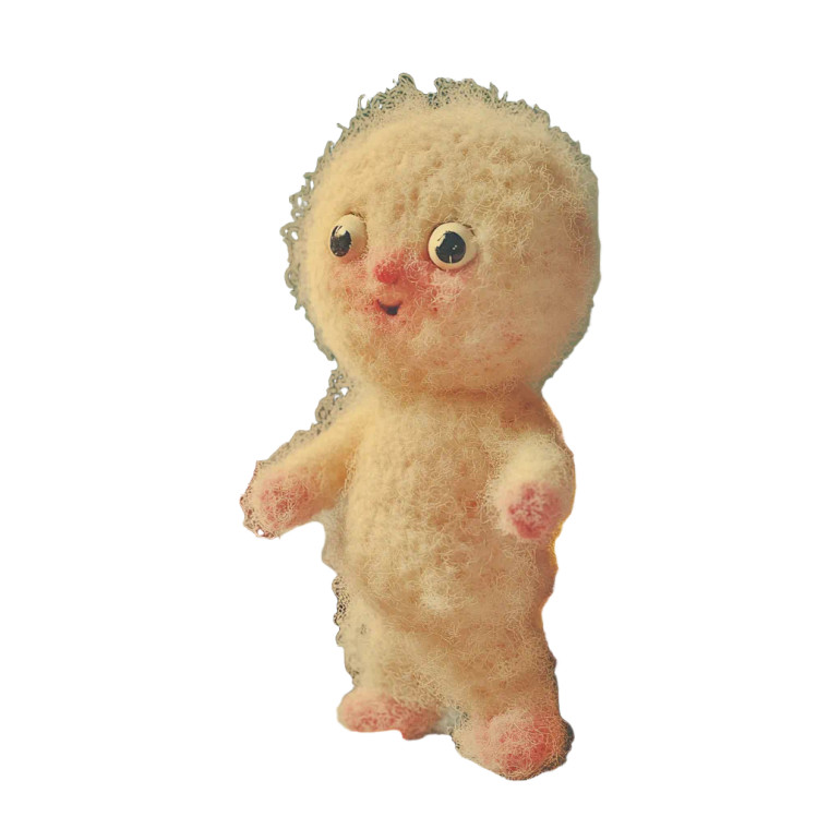 Vintage Japanese Plush Dreamy Vinyl Car Decal Sticker – Waterproof & UV-Resistant 4.0"