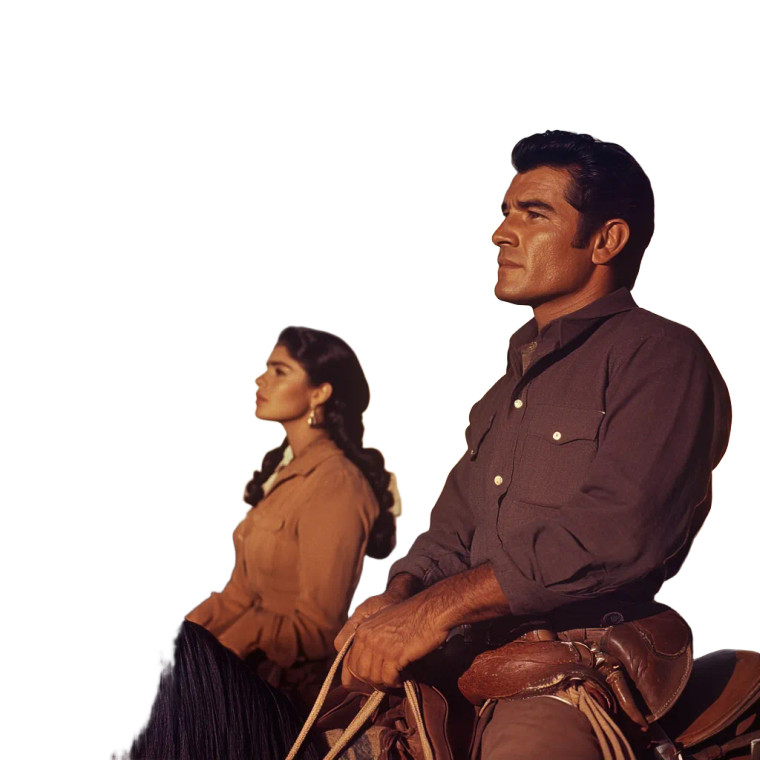 Vintage Western Sunset Vinyl Car Decal Sticker – Waterproof & UV-Resistant 4.0"