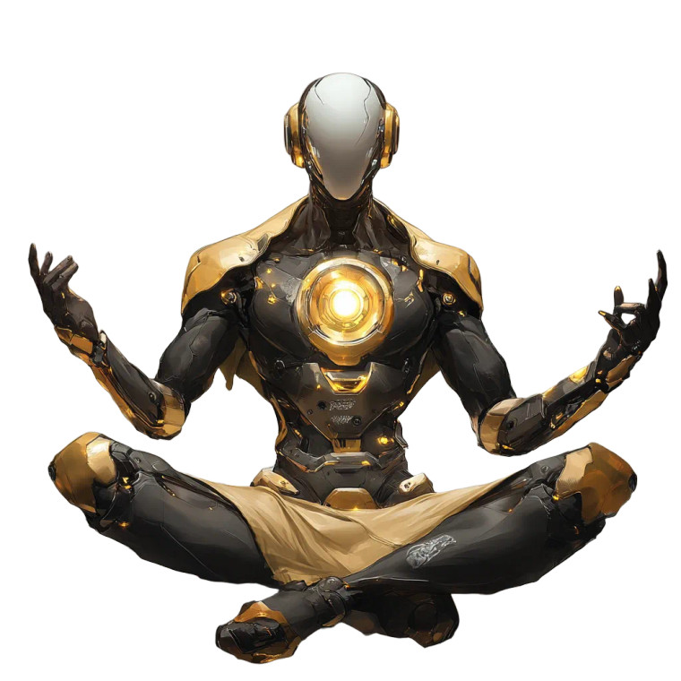 Zenyatta Overwatch No Background Vinyl Car Decal Sticker – Waterproof & UV-Resistant 4.0"