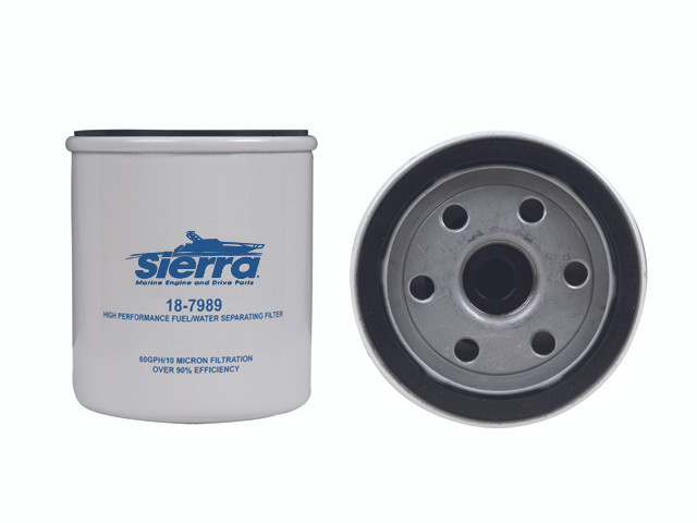 Premium Marine Fuel Water Separator Filter | 10 Micron Element | Cobra EFI Thread | Fits Volvo Penta/Johnson/Evinrude | Superior Durability | Ideal for Fuel-Injected Engines