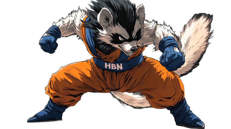 Super Saiyan Honey Badger Vinyl Car Decal Sticker – Waterproof & UV-Resistant 8"