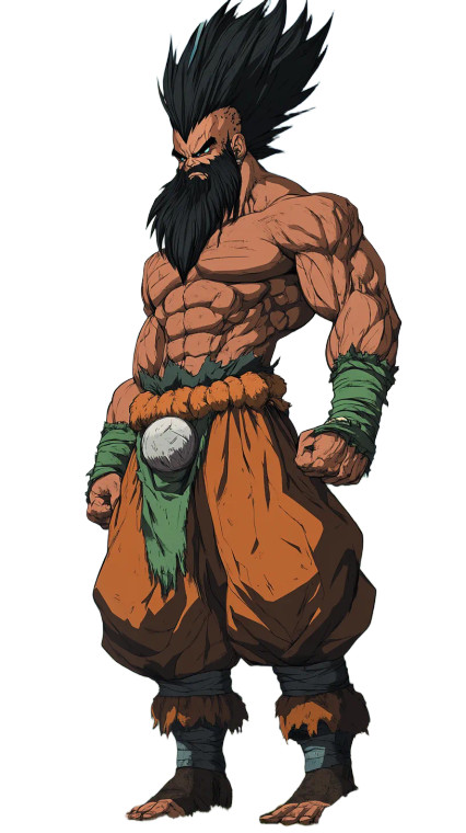 Barbarian Wizard Shaman Vinyl Car Decal Sticker – Waterproof & UV-Resistant 8"