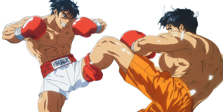 Anime Boxing Match V2 Vinyl Car Decal Sticker – Waterproof & UV-Resistant 8"