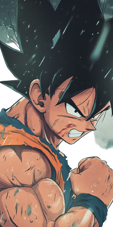 Raging Goku Vinyl Car Decal Sticker – Waterproof & UV-Resistant 8"