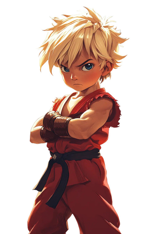 Young Ken Drawing Vinyl Car Decal Sticker – Waterproof & UV-Resistant 8"