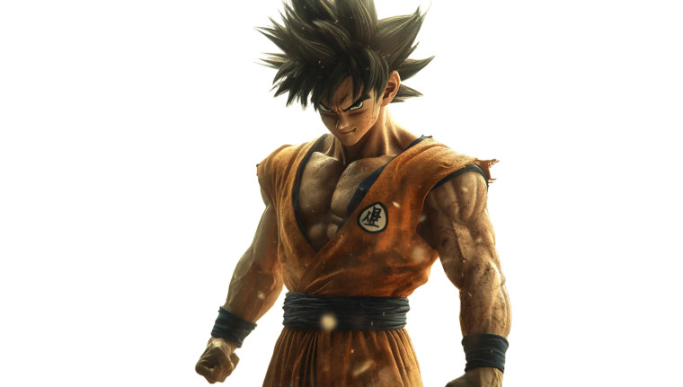 Realistic Warrior Goku Vinyl Car Decal Sticker – Waterproof & UV-Resistant 8"