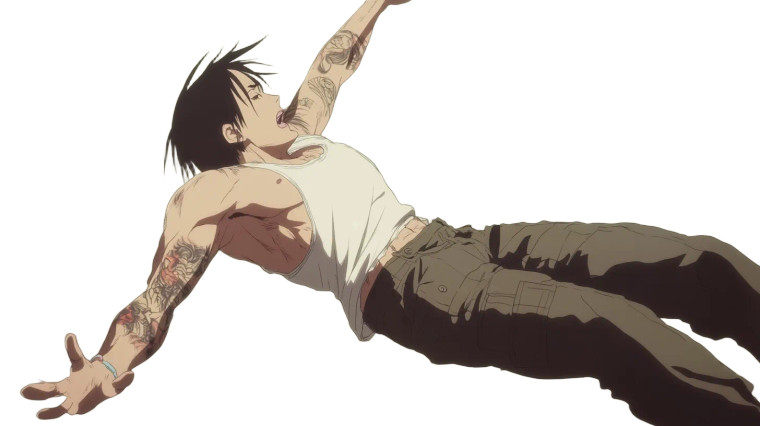 Dramatic Anime Throwback Vinyl Car Decal Sticker – Waterproof & UV-Resistant 8"