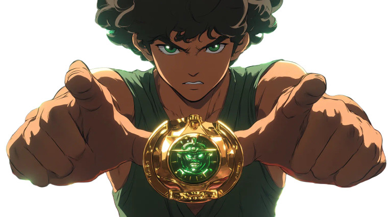 Dangerous Power Ranger V2 Vinyl Car Decal Sticker – Waterproof & UV-Resistant 8"