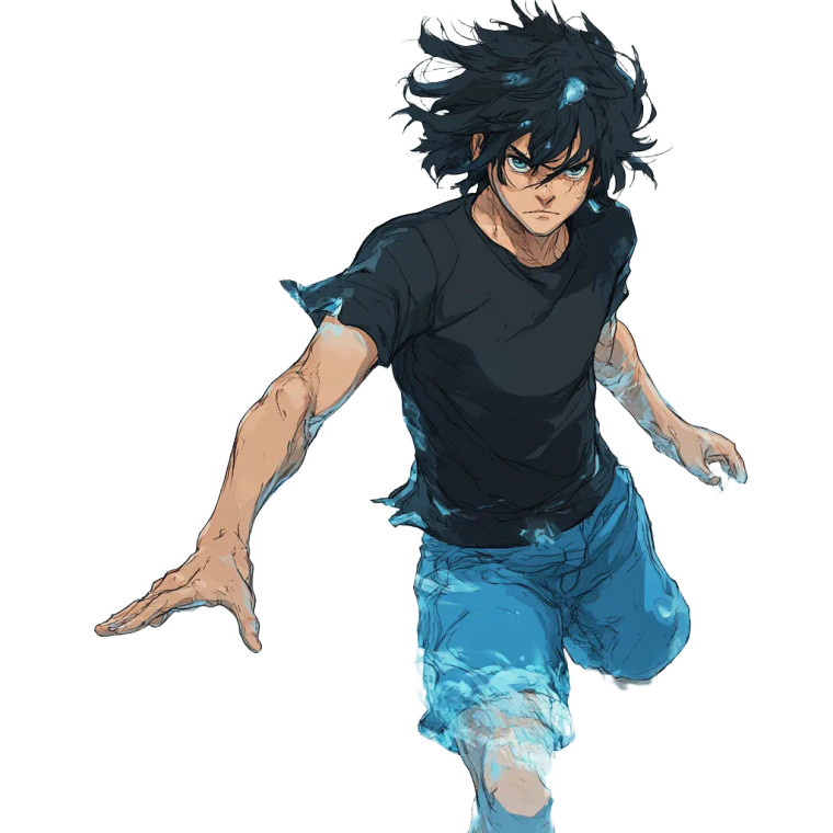 Earth Bending Hero V2 Vinyl Car Decal Sticker – Waterproof & UV-Resistant 8"