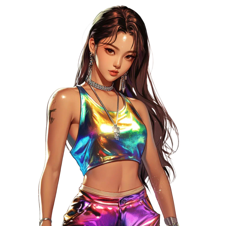 Sparkling Hiphop Dancer Vinyl Car Decal Sticker – Waterproof & UV-Resistant 8"