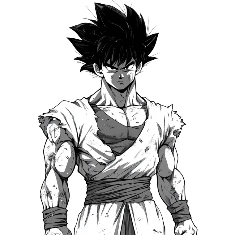 Mirai Gohan Vinyl Car Decal Sticker – Waterproof & UV-Resistant 8"