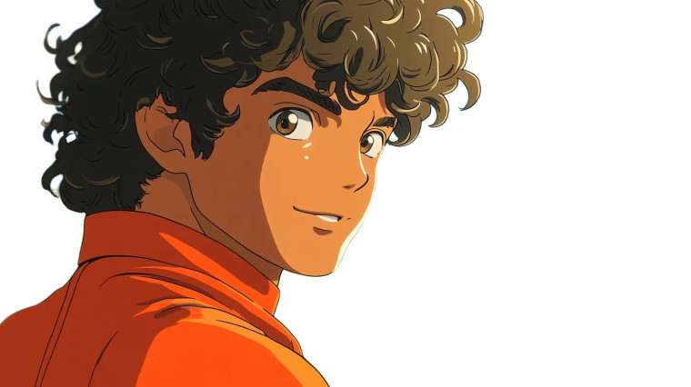 Ghibli-Inspired Character Vinyl Car Decal Sticker – Waterproof & UV-Resistant 8"